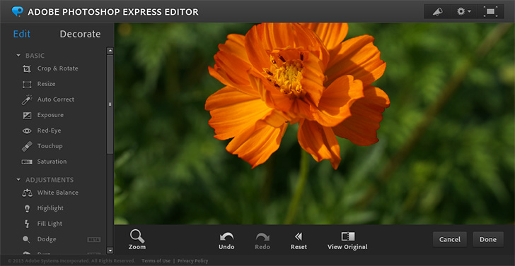 Adobe photoshop express. Как работать в Adobe Photoshop Express на ноутбуке.